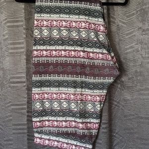 Plus-size Fleece-lined Leggings